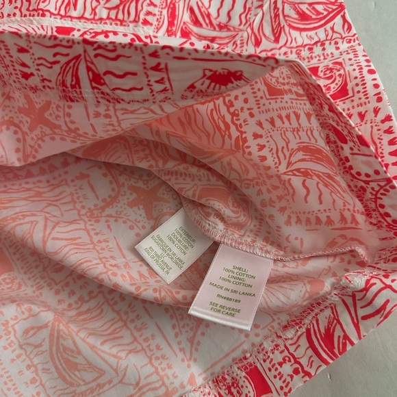 Liky Pulitzer Alicent Mini Skort - Mizner Red SZ 8 - Picture 2 of 6